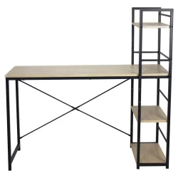 Стол на металлокаркасе BRABIX LOFT CD-005 Дуб натуральный