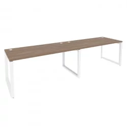 Рабочая станция на О-образном м/к ONIX O.MO-RS-2.4.8 Дуб Аризона/Белый