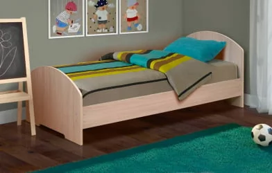 Кровать на уголках №2 800*1900 Итальянский орех