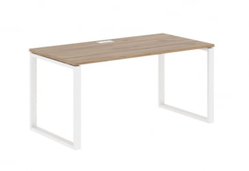 Стол письменный EDIS EQST 1580 Дуб Денвер светлый Белый