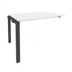 Наборный элемент рабочей станции на П-образном м/к ONIX O.MP-1.NRS-2.8 Белый Бриллиант/Антрацит