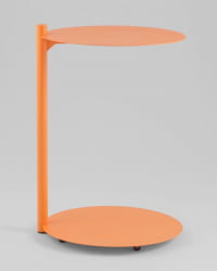 Журнальный столик Siara металл оранжевый