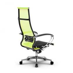Кресло офисное МЕТТА B 1m 7/K131, Основание 17834 Комплект 3 Лайм Черное