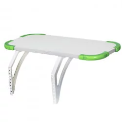 Полка навесная с проставкой Polka_bz 3/550 Белая Зеленая