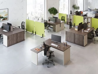 Топ тумбы к эргономичному столу New Line NLN36376103 Дуб шамони темный