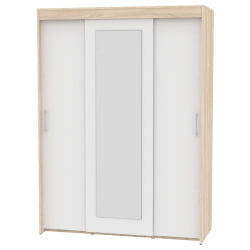 Шкаф-купе T-3-198х145х60-M(ДСС-Белый-6)