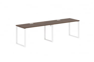 Бенч-система EDIS EQWST 2767 Дуб Денвер темный Белый