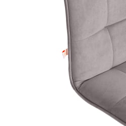 Кресло офисное ZERO СС флок , серый, 29