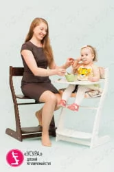 Детский стул из фанеры Усура Орех