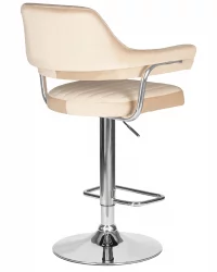 Стул барный ДОБРИН CХАРЛЙ Бежевый велюр МДЖ9-10 / DOBRIN CHARLY MJ9-10
