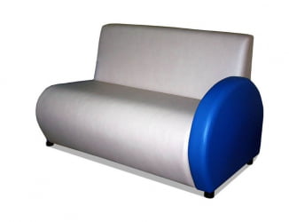 Диван с пластиковыми ножками Клауд V-600/6