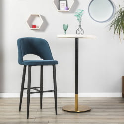 Кресло Бар. Lars Б Diag blue/черный