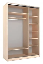 Шкаф-купе коричневый Хит-23-12-55 Ясень шимо темный