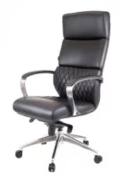 Кресло для руководителя Everprof President Кожа Черный