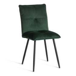 Металлический стул Sweet LT, велюр, Deep Forest (изумруд), 41х55х88 см