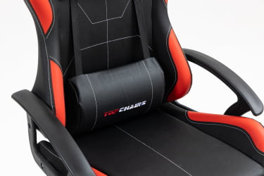 Кресло спортивное TopChairs Wyvern черно-красный