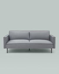 Диван прямой Кассель велюр Серый