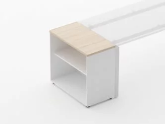 Тумба открытая Deka 9.01.08 Туя/Белый