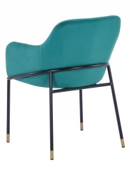 Стул Сандра велюр Изумрудный