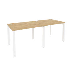 Рабочая станция на П-образном м/к ONIX O.MP-RS-2.1.8 Тиквуд Светлый/Белый