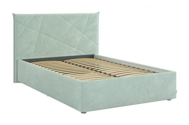 Кровать с основанием Квест 120х200 см ЗО.КМ1.2-03 мята (велюр) / ZO.KM1.2-03