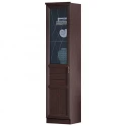 Шкаф в гостиную Лира 42 Дуб нортон темный