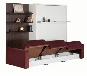 Мебель-трансформер Смарт 1 3-в-1 1400 левый Дуб молочный