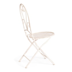 Стул Love Chair (PL08-11140) стальной сплав, античный белый, 40х47,5х94 см