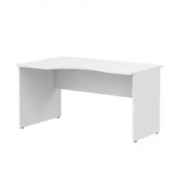 Стол письменный левый СА-2 Л Белый