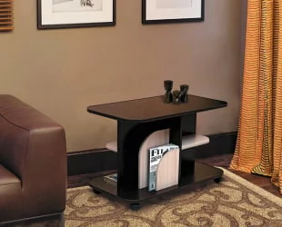 Стол журнальный №7 Венге/Дуб молочный