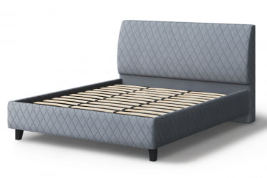 Кровать Хилтон, 2000 * 1600 мм, серый