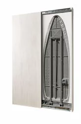 Шкаф со встроенной гладильной доской Iron Slim Eco (левый, купе) Беленый дуб