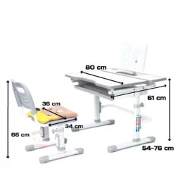 Растущая мебель RIFFORMA Comfort-07 Белый Серый