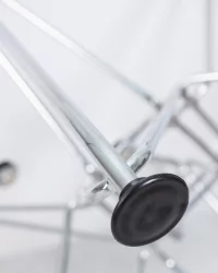 Стул обеденный DOBRIN DAW CHROME Белый