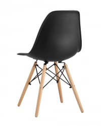 Стул Eames Style DSW черный (разборный каркас)