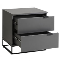 Тумба прикроватная CITY 400955821h Графит