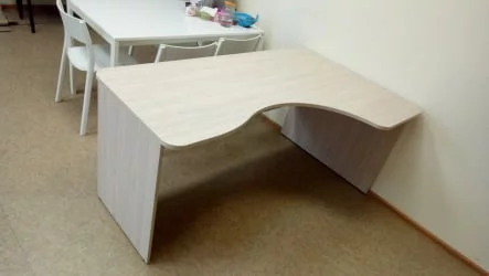 Стол угловой Glassy 1.14.16Пр Туя