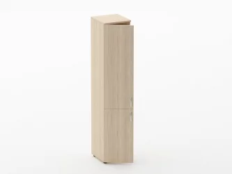 Шкаф высокий закрытый Glassy 6.19.13Л Венге