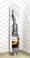 Шкаф в гостиную Зум Шелф Арт Молочный дуб