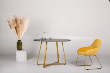 Стул Kent (С) Желт/Линк Золото