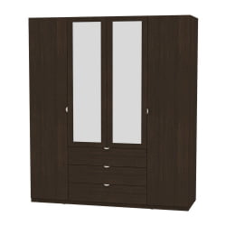 Шкаф распашный R-198х180х60-3-TR-M(Венге)