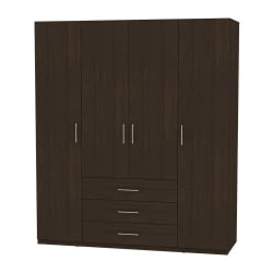 Шкаф распашный R-198х180х60-3(Венге)