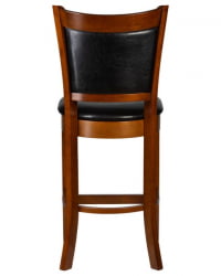 Стул полубарный DOBRIN GARRY COUNTER (шоколад, черный) 2 шт