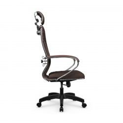 Кресло руководителя Metta L 2c 44C/K116 Infinity Easy Clean (MPES) Комплект 8 Темно-коричневое