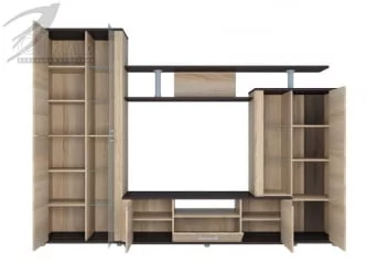 Гостиная Соло 10А Венге/Дуб сонома