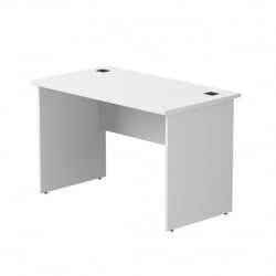 Стол прямой с опорами ЛДСП Everprof EVO 254S010 Белый