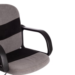 Компьютерное кресло BAGGI PA флок , серый/черный, 29/35