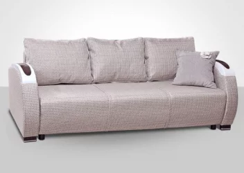 Диван прямой Европа-2 каролина блэк микровелюр кожа 24-1 эйвон 270[