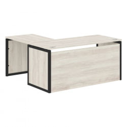 Стол письменный угловой правый XTEN-QP XQPCT 1615H R Сосна Эдмонт Антрацит