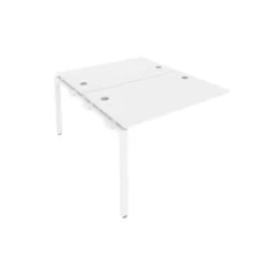 Проходной наборный элемент рабочей станции Метал Сйстем Б.ПРС-СП-2.2 Белый / Metal System